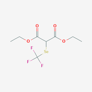 Diethyl [(trifluoromethyl)selanyl]propanedioate