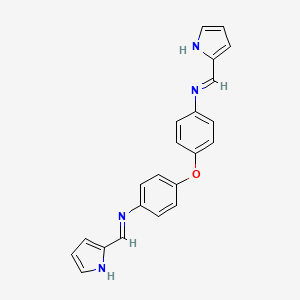 4,4'-Oxybis{N-[(2H-pyrrol-2-ylidene)methyl]aniline}