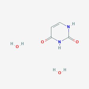 1H-pyrimidine-2,4-dione;dihydrate