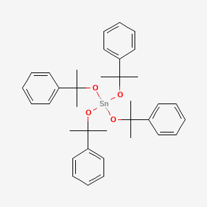 Tetrakis[(2-phenylpropan-2-yl)oxy]stannane