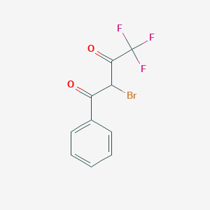 2-Bromo-4,4,4-trifluoro-1-phenylbutane-1,3-dione