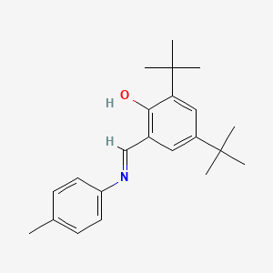 2,4-Di-tert-butyl-6-[(4-methylanilino)methylidene]cyclohexa-2,4-dien-1-one