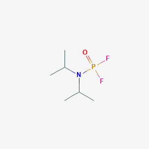 N,N-Dipropan-2-ylphosphoramidic difluoride