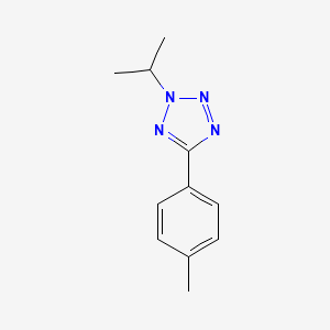 molecular formula C11H14N4 B14267032 5-(4-Methylphenyl)-2-(propan-2-yl)-2H-tetrazole CAS No. 156604-73-8