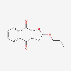 2-Propoxy-2,3-dihydronaphtho[2,3-b]furan-4,9-dione