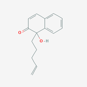 1-Hydroxy-1-(pent-4-en-1-yl)naphthalen-2(1H)-one