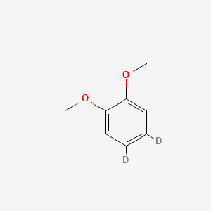 molecular formula C8H10O2 B1426708 1,2-Dimethoxybenzene-4,5-D2 CAS No. 203645-56-1