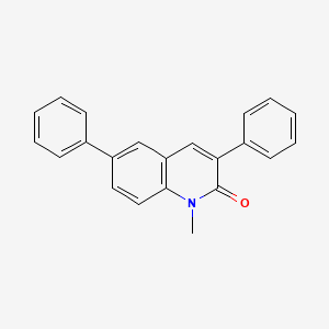 1-Methyl-3,6-diphenylquinolin-2(1H)-one