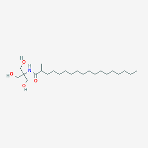 N-[1,3-Dihydroxy-2-(hydroxymethyl)propan-2-YL]-2-methyloctadecanamide