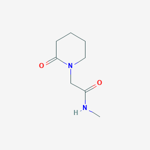 N-Methyl-2-(2-oxopiperidin-1-yl)acetamide