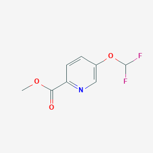 B1426732 Methyl 5-(difluoromethoxy)picolinate CAS No. 1174323-35-3