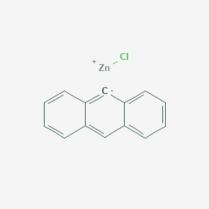 molecular formula C14H9ClZn B14267395 9H-anthracen-9-ide;chlorozinc(1+) CAS No. 151256-87-0