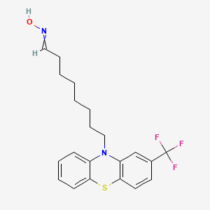 N-{8-[2-(Trifluoromethyl)-10H-phenothiazin-10-yl]octylidene}hydroxylamine