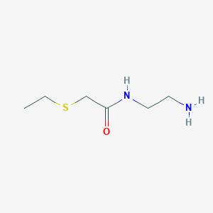 N-(2-Aminoethyl)-2-(ethylsulfanyl)acetamide