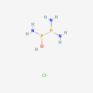 Diaminophosphanylphosphonamidous acid;chloride