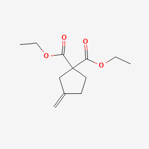 1,1-Cyclopentanedicarboxylic acid, 3-methylene-, diethyl ester