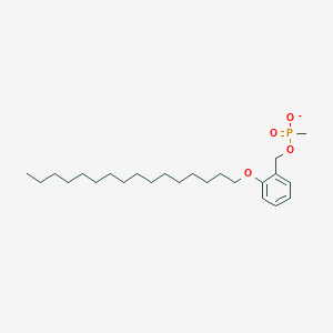 [2-(Hexadecyloxy)phenyl]methyl methylphosphonate