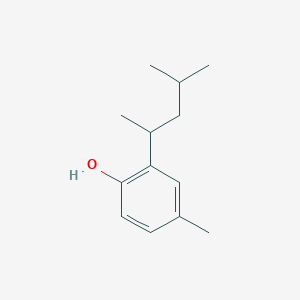 4-Methyl-2-(4-methylpentan-2-yl)phenol