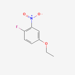 molecular formula C8H8FNO3 B1426759 4-乙氧基-1-氟-2-硝基苯 CAS No. 10298-81-4