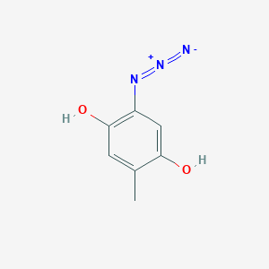 2-Azido-5-methylbenzene-1,4-diol