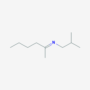 (2E)-N-(2-Methylpropyl)hexan-2-imine