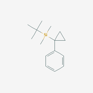 tert-Butyl(dimethyl)(1-phenylcyclopropyl)silane