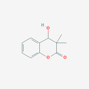 4-Hydroxy-3,3-dimethyl-3,4-dihydro-2H-1-benzopyran-2-one