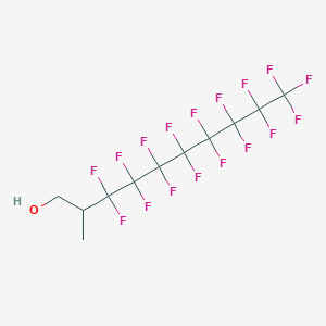 3,3,4,4,5,5,6,6,7,7,8,8,9,9,10,10,10-Heptadecafluoro-2-methyldecan-1-ol