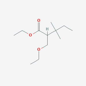 Ethyl 2-(ethoxymethyl)-3,3-dimethylpentanoate