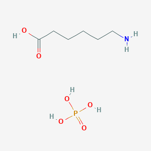 6-Aminohexanoic acid;phosphoric acid