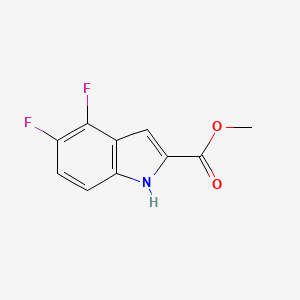 molecular formula C10H7F2NO2 B1426803 methyl 4,5-difluoro-1H-indole-2-carboxylate CAS No. 1339009-36-7