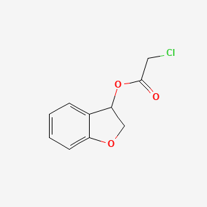 2,3-Dihydro-1-benzofuran-3-yl chloroacetate