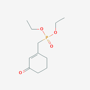 Phosphonic acid, [(3-oxo-1-cyclohexen-1-yl)methyl]-, diethyl ester