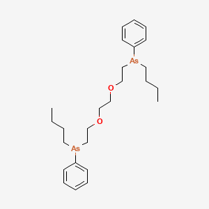 5,14-Diphenyl-8,11-dioxa-5,14-diarsaoctadecane