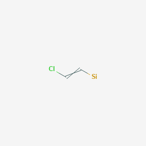 molecular formula C2H2ClSi B14268107 Chlorovinylsilane 