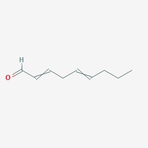 molecular formula C9H14O B14268126 Nona-2,5-dienal CAS No. 138558-80-2