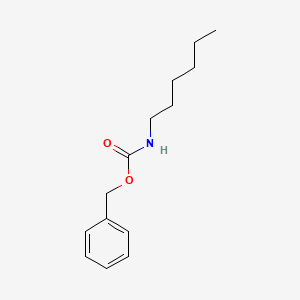 Carbamic acid, hexyl-, phenylmethyl ester