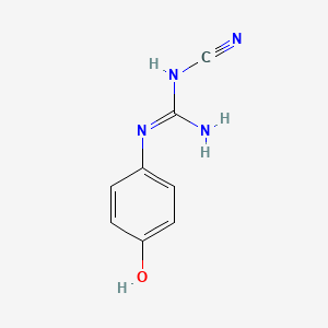 N-Cyano-N''-(4-hydroxyphenyl)guanidine