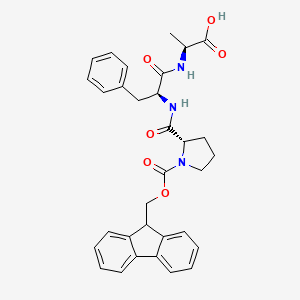 1-{[(9H-Fluoren-9-yl)methoxy]carbonyl}-L-prolyl-L-phenylalanyl-L-alanine