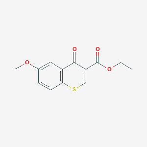 Ethyl 6-methoxy-4-oxo-4H-1-benzothiopyran-3-carboxylate