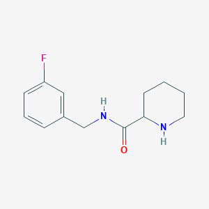 2-Piperidinecarboxamide, N-[(3-fluorophenyl)methyl]-