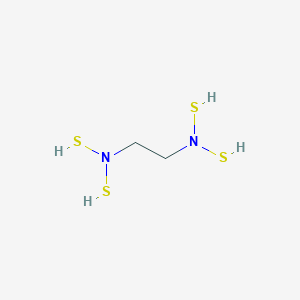 N~1~,N~1~,N~2~,N~2~-Tetrakis(sulfanyl)ethane-1,2-diamine