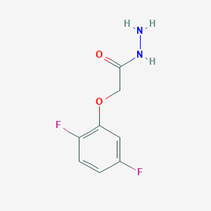 molecular formula C8H8F2N2O2 B1426843 2-(2,5-Difluorophenoxy)acetohydrazide CAS No. 1408748-02-6