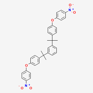 Benzene, 1,3-bis[1-methyl-1-[4-(4-nitrophenoxy)phenyl]ethyl]-