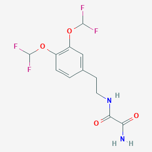 Ethanediamide, [2-[3,4-bis(difluoromethoxy)phenyl]ethyl]-