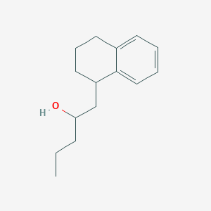 B1426847 1-(1,2,3,4-Tetrahydronaphthalen-1-yl)pentan-2-ol CAS No. 1340442-28-5