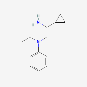 molecular formula C13H20N2 B1426852 1-环丙基-N2-乙基-N2-苯基乙烷-1,2-二胺 CAS No. 1343166-12-0