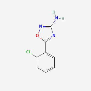 B1426855 5-(2-Chlorophenyl)-1,2,4-oxadiazol-3-amine CAS No. 1342677-58-0