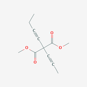 Dimethyl (but-1-yn-1-yl)(prop-1-yn-1-yl)propanedioate