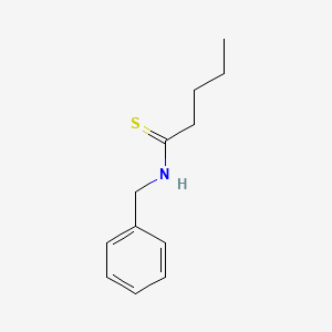 Pentanethioamide, N-(phenylmethyl)-